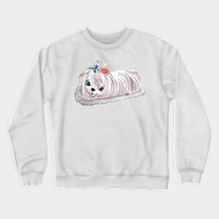 Vintage Puppy Butterdish Crewneck Sweatshirt